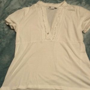JW white women's blouse